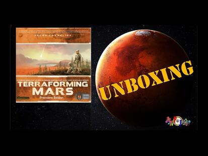Terraforming Mars Youtube Unboxing