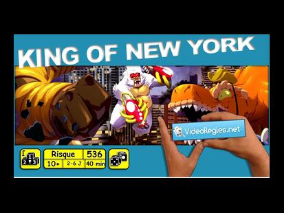 King of New York Vidéo Règle