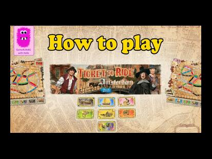 Ticket to Ride: Amsterdam How to Play