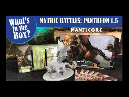 Mythic Battles: Pantheon - Manticore Unboxing