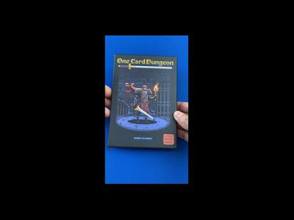 One Card Dungeon Unboxing