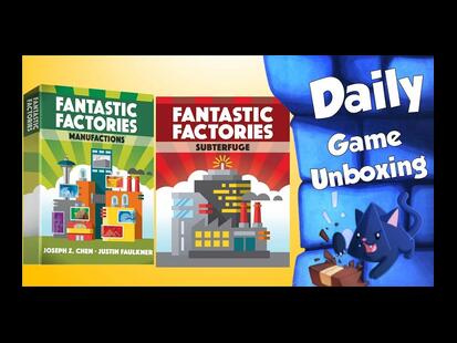 Fantastic Factories: Manufactions Unboxing