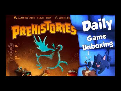 Prehistories Unboxing