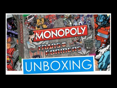 Monopoly: The Transformers - Retro Edition Unboxing
