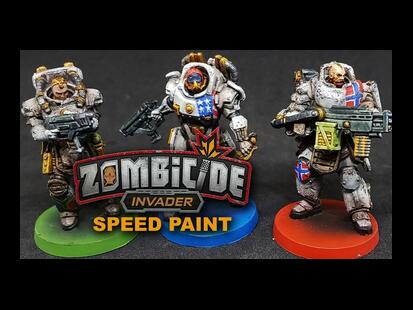 Zombicide: Invader Painting