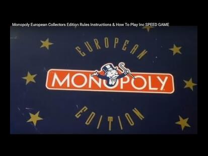 Monopoly: European Edition Youtube