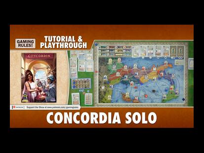 Concordia: Solitaria Tutorail & Playthrough