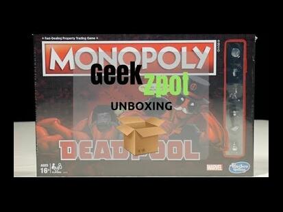 Monopoly: Deadpool Unboxing
