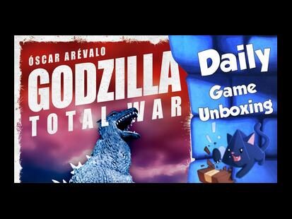 Godzilla Total War Daily Game Unboxing