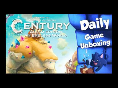 Century: Golem Edition – An Endless World Unboxing