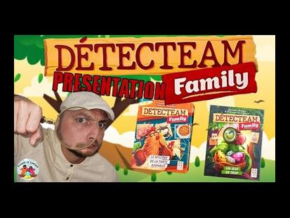 Detecteam: Family Présentation et Règle du Jeu