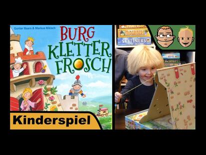 Burg Kletterfrosch - Kinderspiel - Review