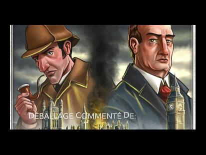 Holmes: Sherlock contre Moriarty Unboxing