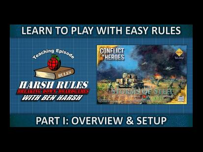 Conflict of Heroes: Storms of Steel Learn to Play #1