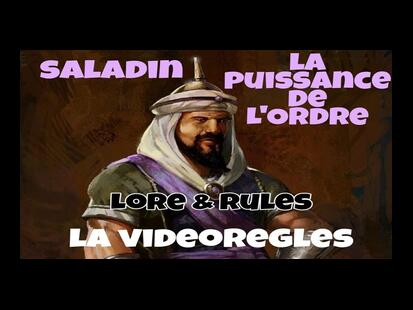 Saladin Règle du Jeu