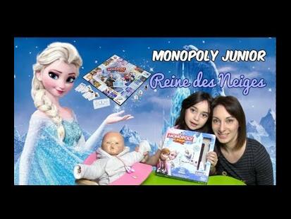 Monopoly: Junior - La Reine des Neiges Youtube