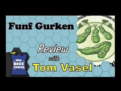 Five Cucumbers Tom Vasel