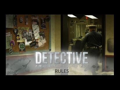 Detective: A Modern Crime Board Game Youtube Rule