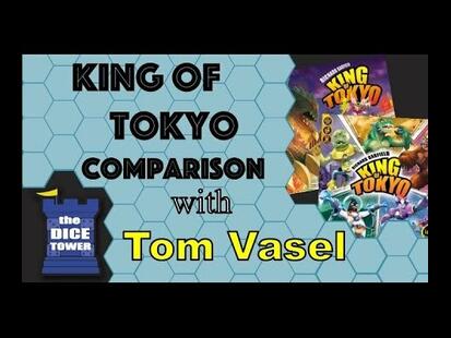 King of Tokyo Comparison Tom Vasel
