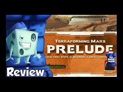 Terraforming Mars: Prelude Tom Vasel