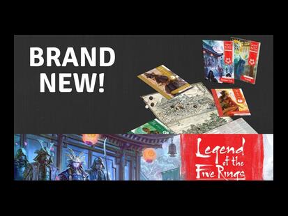 Legend of the Five Rings Roleplaying – Beginner Game Brand New