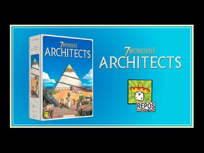 7 Wonders: Architects Announced By Repos Production & Asmodee