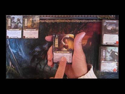 Le Seigneur des Anneaux: Le Jeu de Cartes - La Montagne de Feu Youtube