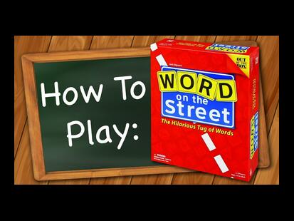 Word on the Street How to Play