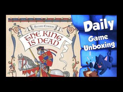 The King is Dead: Second Edition Unboxing