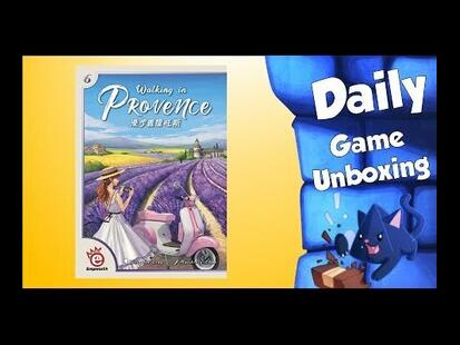 Walking in Provence Unboxing