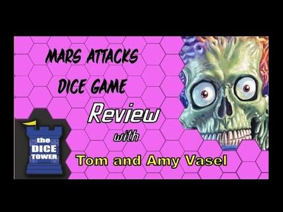 Mars Attacks: The Dice Game Youtube Review