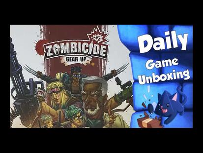Zombicide: Gear Up Unboxing