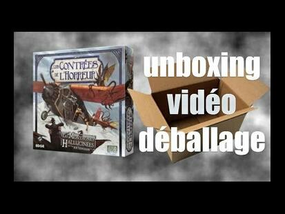 Les Contrées de l'Horreur: Les Montagnes Hallucinées Unboxing