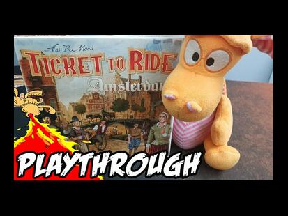 Ticket to Ride: Amsterdam Playthrough