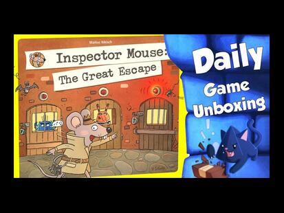 Inspector Mouse: The Great Escape Unboxing