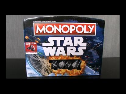 Monopoly: Star Wars - Open & Play Game Case Youtube Review