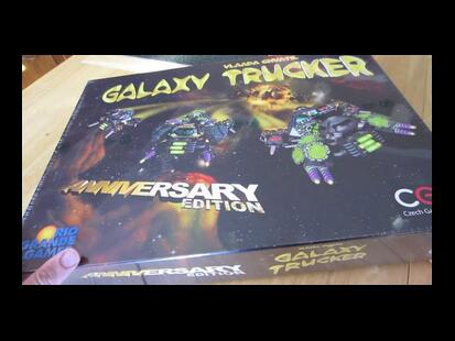 Galaxy Trucker: Anniversary Edition Unboxing
