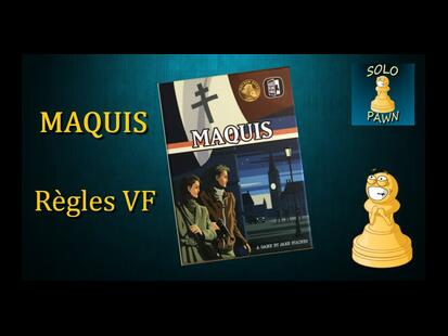 Maquis Règle du Jeu