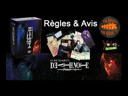 Death Note: Le Jeu d'Enquête Règle et Avis