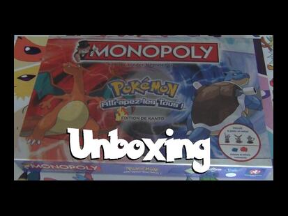 Monopoly: Pokémon - Édition de Kanto Unboxing