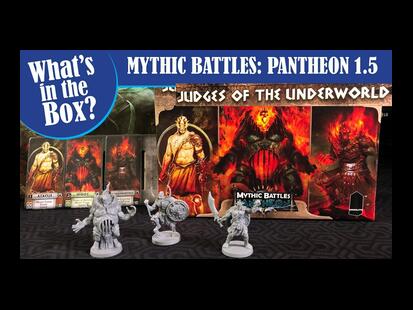 Mythic Battles: Pantheon - Judges of the Underworld Unboxing