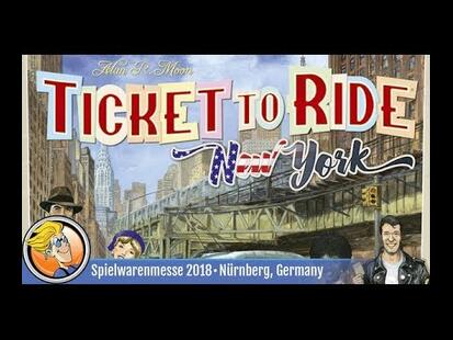 Ticket to Ride: New York Boardgamegeek