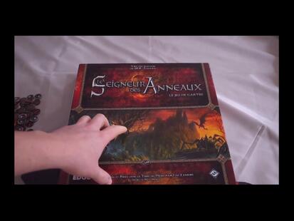 Le Seigneur des Anneaux: Le Jeu de Cartes Mise en Place