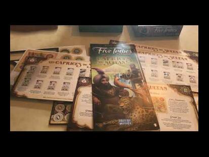 Five Tribes: Les Caprices du Sultan Unboxing