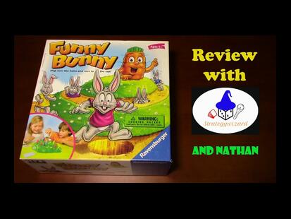 RAVENSBURGER FUNNY BUNNY CROQUE-CAROTTE BOARD GAME FRENCH VERSION