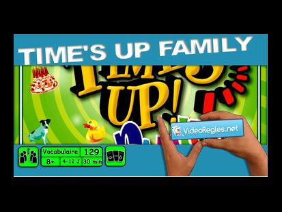 Time's Up ! Family Vidéo Règle
