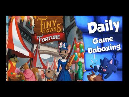 Tiny Towns: Fortune Unboxing