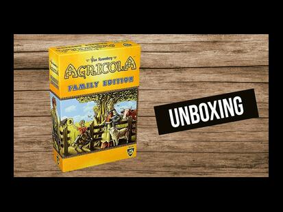 Agricola: Family Edition Unboxing