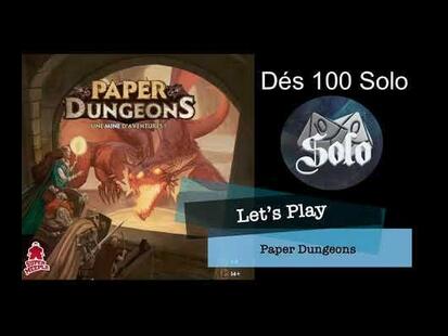 Paper Dungeons: Une Mine d'Aventures ! Mode Solo