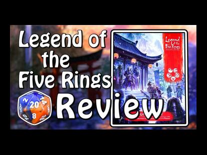 Legend of the Five Rings Roleplaying – Beginner Game Youtube Review